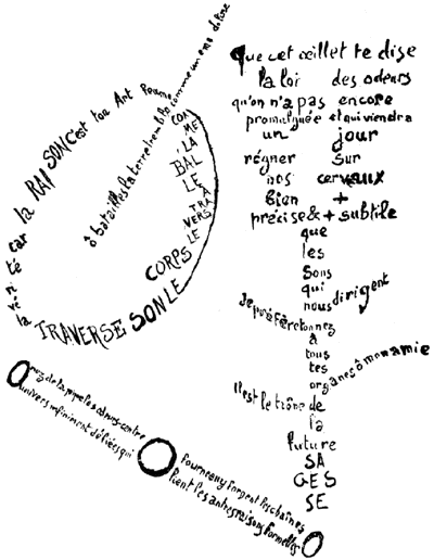 gedicht Guillaume d'Apollinaire